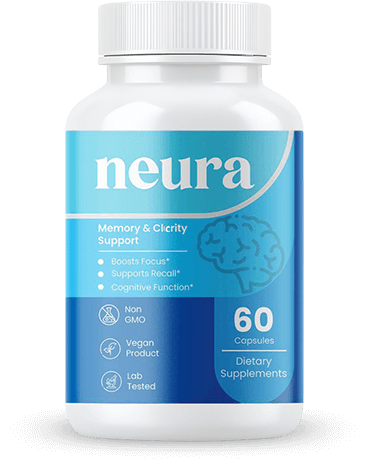 Neura memory and clarity support supplement bottle, 60 capsules